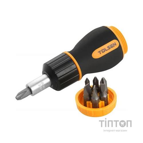 Набір викруток Tolsen храпова коротка 7 біт (20033)