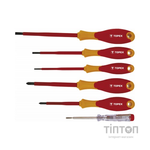 Набір викруток Topex 1000 D155, 6 шт. (39D150)