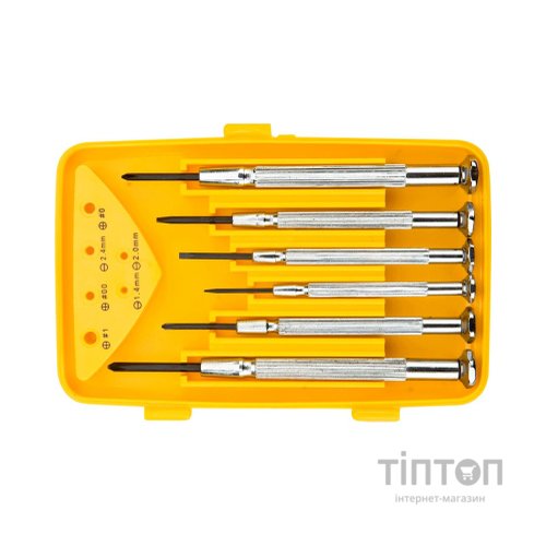 Набір викруток Topex прецизійних, 6 шт. (39D559)