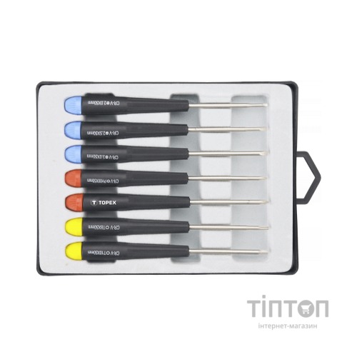 Набір викруток Topex прецизійний набір 7 шт. (39D552)