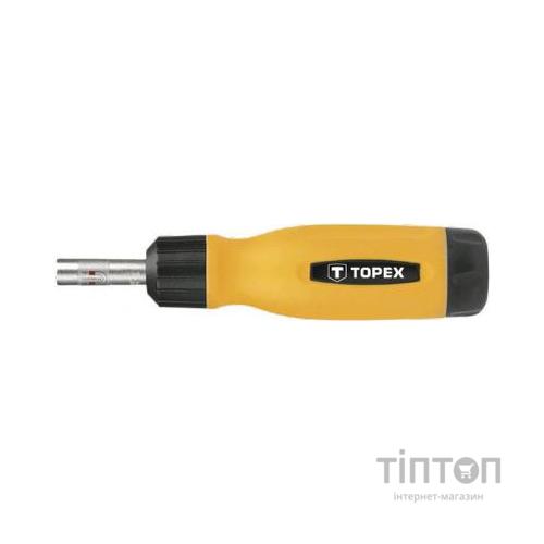 Набір викруток Topex з утримувачем, набір у футлярах 14 шт. (39D518)