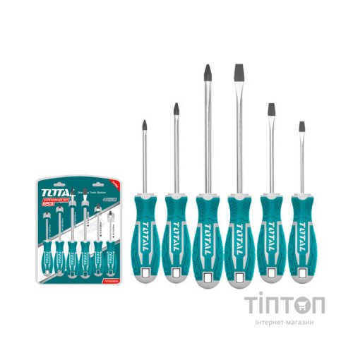 Набір викруток Total 6 шт (THT250606)
