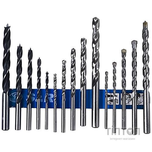 Набор сверл S&R Meister (216301015) 15шт