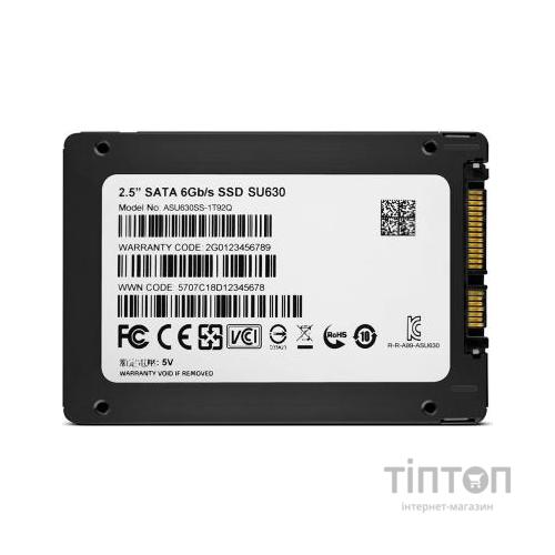 Накопичувач SSD 2.5" 1.92TB ADATA (ASU630SS-1T92Q-R)