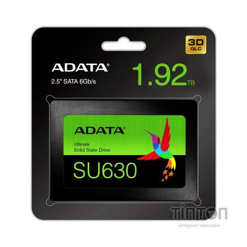 Накопичувач SSD 2.5" 1.92TB ADATA (ASU630SS-1T92Q-R)