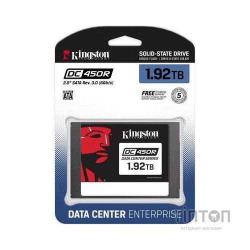 Накопичувач SSD 2.5" 1.92TB Kingston (SEDC450R/1920G)