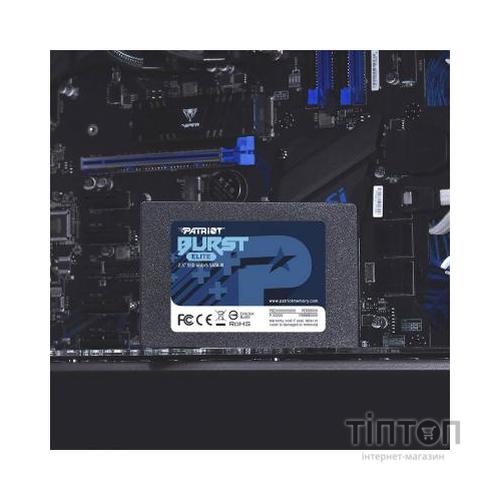 Накопичувач SSD 2.5" 120GB Burst Elite Patriot (PBE120GS25SSDR)