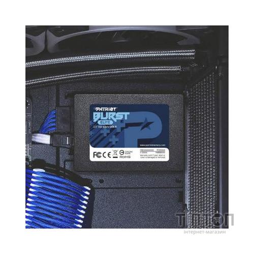 Накопичувач SSD 2.5" 120GB Burst Elite Patriot (PBE120GS25SSDR)