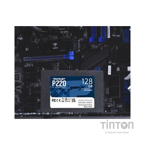 Накопичувач SSD 2.5" 128GB P220 Patriot (P220S128G25)