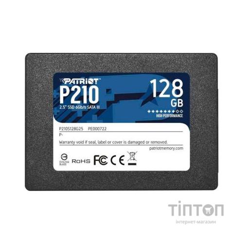 Накопичувач SSD 2.5" 128GB Patriot (P210S128G25)