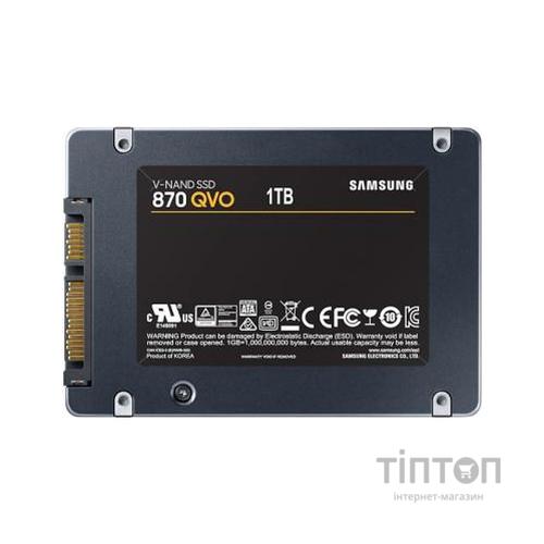 Накопичувач SSD 2.5" 1TB 870 QVO Samsung (MZ-77Q1T0BW)