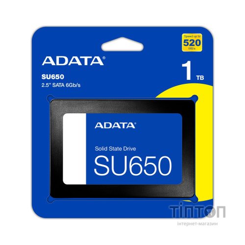 Накопичувач SSD 2.5" 1TB ADATA (ASU650SS-1TT-R)
