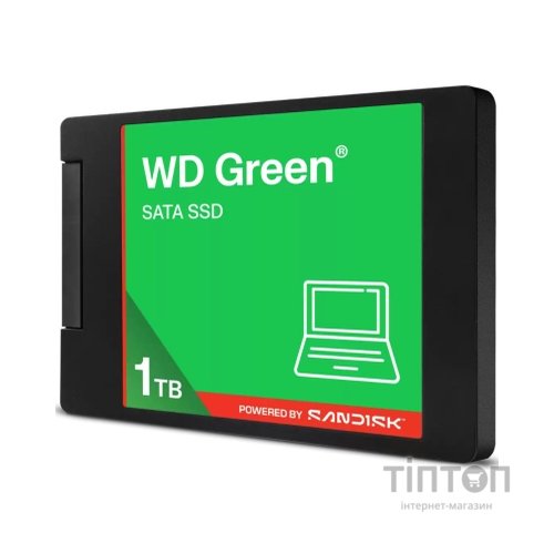 Накопичувач SSD 2.5" 1TB GREEN WD (WDS100T5G0A-00CPT0)