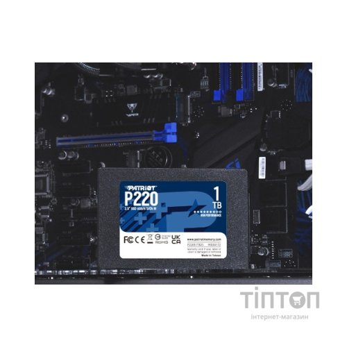 Накопичувач SSD 2.5" 1TB P220 Patriot (P220S1TB25)