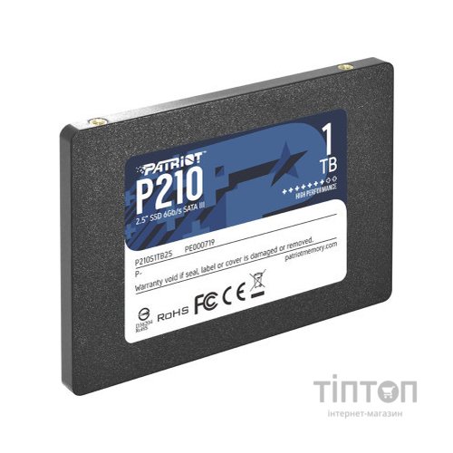 Накопичувач SSD 2.5" 1TB Patriot (P210S1TB25)