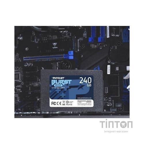 Накопичувач SSD 2.5" 240GB Burst Elite Patriot (PBE240GS25SSDR)