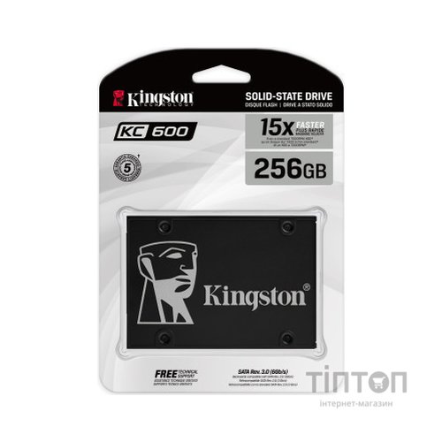 Накопичувач SSD 2.5" 256GB Kingston (SKC600B/256G)