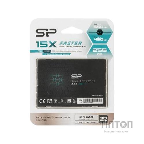 Накопичувач SSD 2.5" 256GB Silicon Power (SP256GBSS3A55S25)