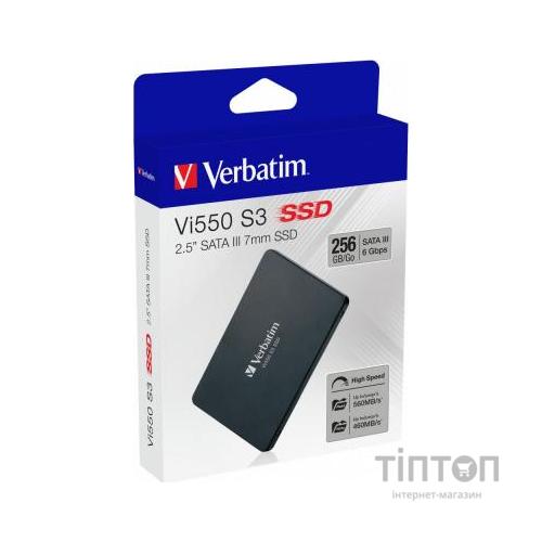 Накопичувач SSD 2.5" 256GB Verbatim (49351)