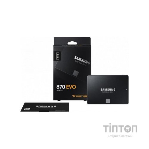 Накопичувач SSD 2.5" 2TB 870 EVO Samsung (MZ-77E2T0B/EU)