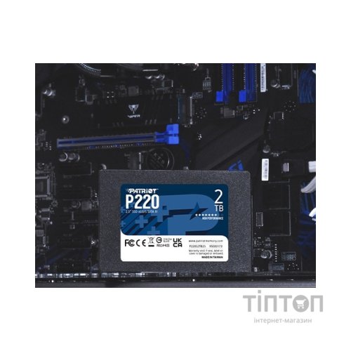 Накопичувач SSD 2.5" 2TB P220 Patriot (P220S2TB25)