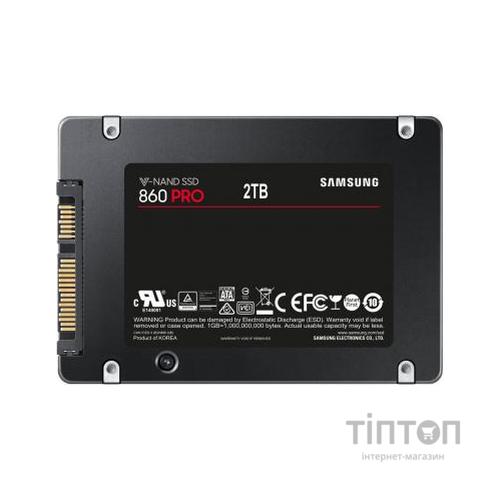 Накопичувач SSD 2.5" 2TB Samsung (MZ-76P2T0BW)