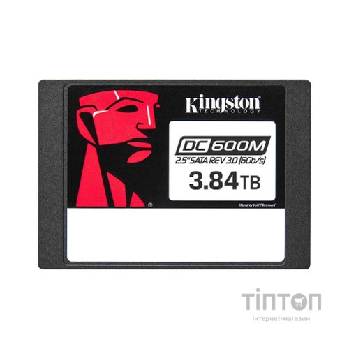 Накопичувач SSD 2.5" 3.84TB Kingston (SEDC600M/3840G)