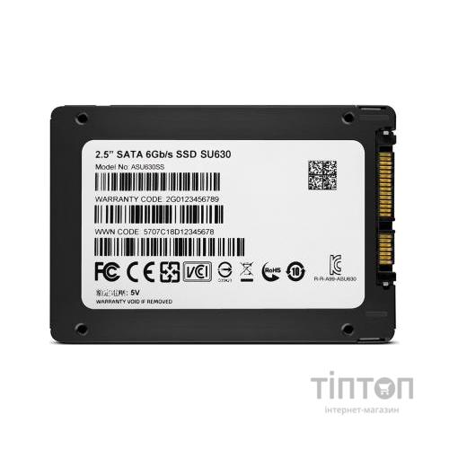 Накопичувач SSD 2.5" 480GB ADATA (ASU630SS-480GQ-R)