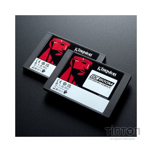 Накопичувач SSD 2.5" 480GB Kingston (SEDC600M/480G)