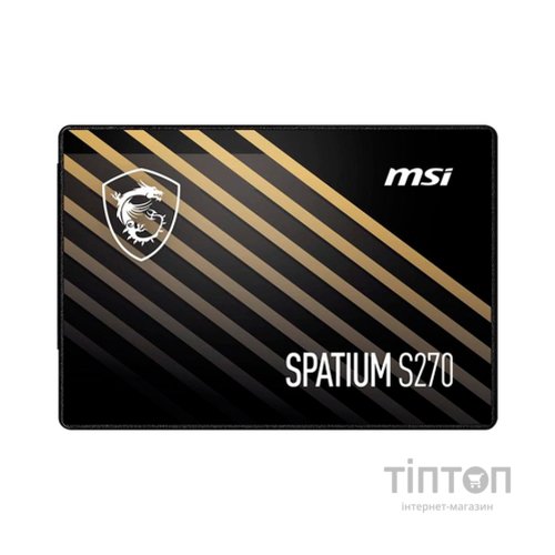 Накопичувач SSD 2.5" 480GB Spatium S270 MSI (S78-440E350-P83)