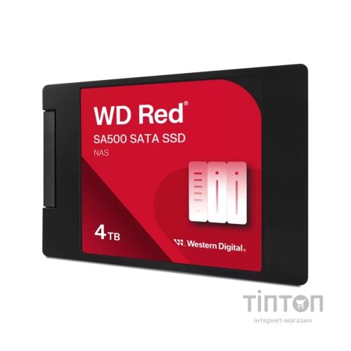 Накопичувач SSD 2.5" 4TB RED SA500 WD (WDS400T2R0A-68CKB0)