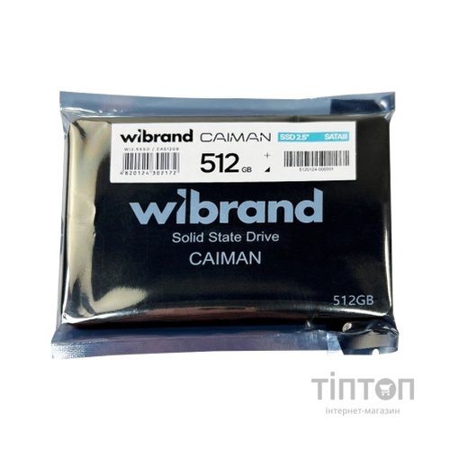 Накопичувач SSD 2.5" 512GB Caiman Wibrand (WI2.5SSD/CA512GB)