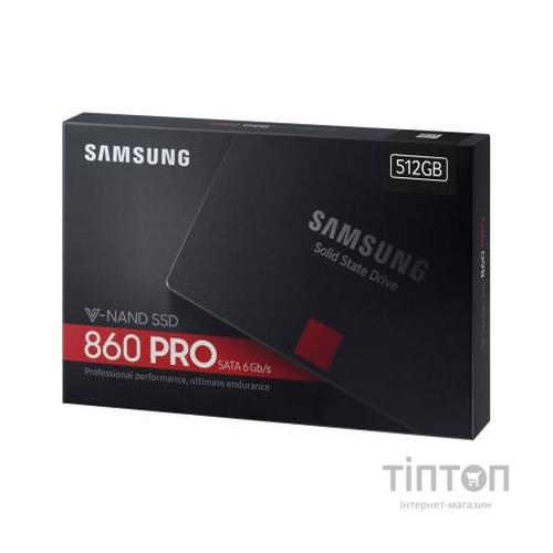 Накопичувач SSD 2.5" 512GB Samsung (MZ-76P512BW)