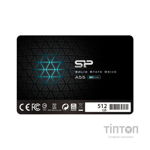 Накопичувач SSD 2.5" 512GB Silicon Power (SP512GBSS3A55S25)