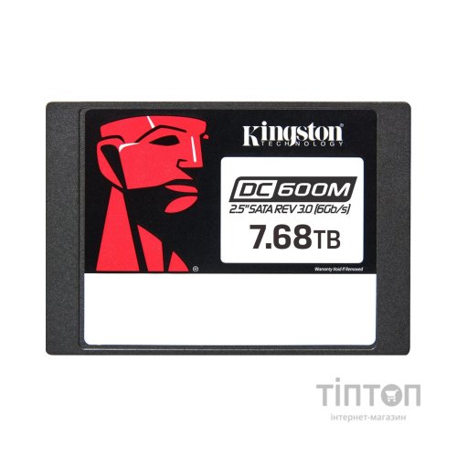 Накопичувач SSD 2.5" 7.68TB Kingston (SEDC600M/7680G)