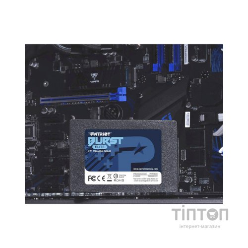 Накопичувач SSD 2.5" 960GB Burst Elite Patriot (PBE960GS25SSDR)