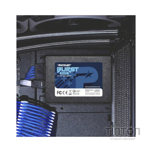 Накопичувач SSD 2.5" 960GB Burst Elite Patriot (PBE960GS25SSDR)