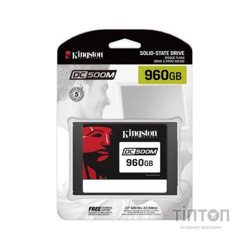 Накопичувач SSD 2.5" 960GB Kingston (SEDC500M/960G)