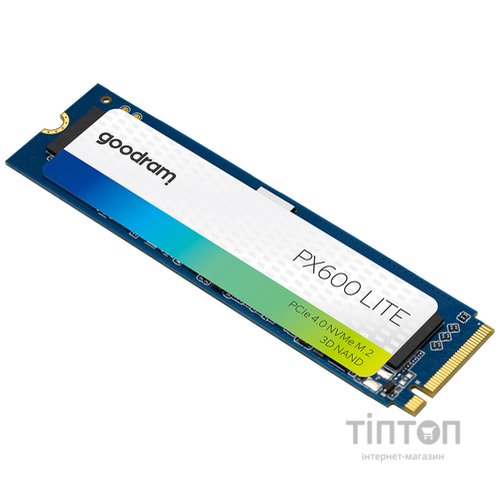 Накопичувач SSD  512GB Goodram PX600 Lite M.2 2280 PCIe 4.0 x4 NVMe TLC NAND (SSDPR-PX600L-512-80)