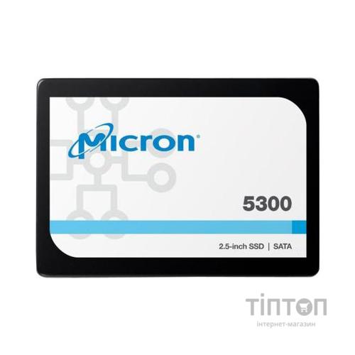 Накопичувач SSD для сервера 1.92TB SATA 6Gb/s 5300 MAX Enterprise SSD, 2.5” 7mm Micron (MTFDDAK1T9TDT-1AW1ZABYY)