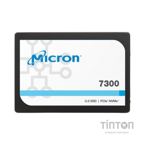 Накопичувач SSD для сервера Micron 960GB U.2 PCIe Gen3x4 7300 PRO Enterprise (MTFDHBE960TDF-1AW1ZABYY)