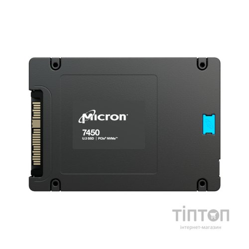 Накопичувач SSD для сервера Micron Micron 7450 PRO 15360GB NVMe U.3 (15mm) Non-SED Enterprise SSD [Single Pack], EAN 649528926265 (MTFDKCC15T3TFR-1BC1ZABYYR)