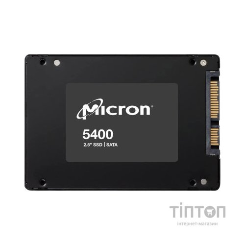 Накопичувач SSD для сервера Micron SSD SATA2.5" 480GB 5400 PRO/MTFDDAK480TGA MICRON (MTFDDAK480TGA-1BC1ZABYYR)