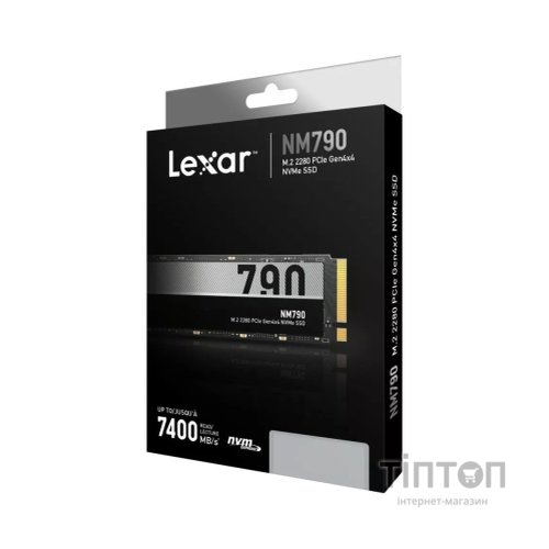 Накопичувач SSD Lexar M.2 2280 512GB NM790 (LNM790X512G-RNNNG)