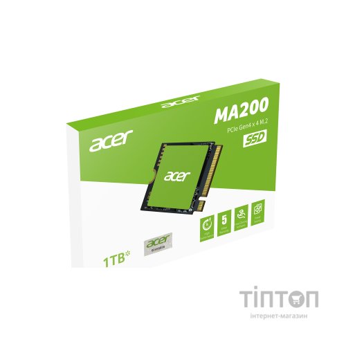 Накопичувач SSD M.2 2230 1TB MA200 Acer (BL.9BWWA.154)