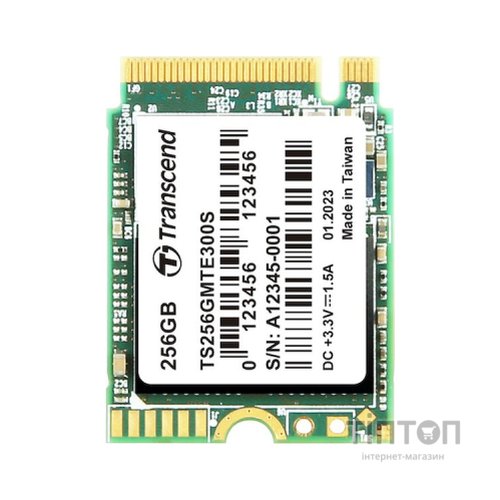 Накопичувач SSD M.2 2230 256GB Transcend (TS256GMTE300S)