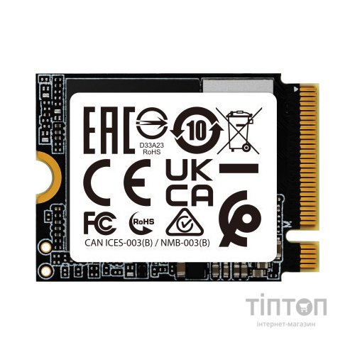 Накопичувач SSD M.2 2230 512GB GAMMIX S55 ADATA (SGAMMIXS55-512G-C)