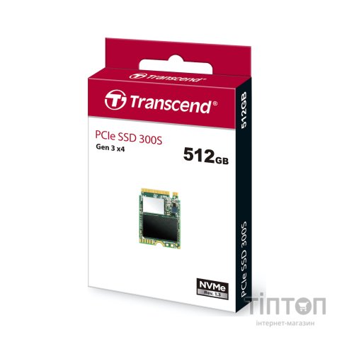 Накопичувач SSD M.2 2230 512GB Transcend (TS512GMTE300S)