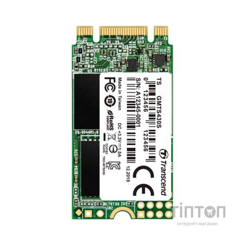 Накопичувач SSD M.2 2242 1TB Transcend (TS1TMTS430S)