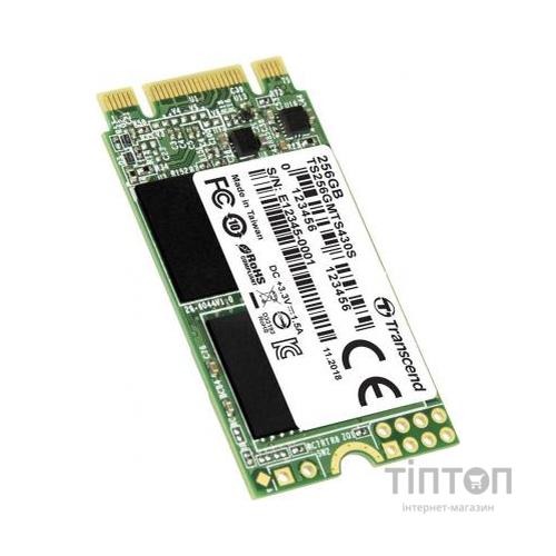 Накопичувач SSD M.2 2242 256GB Transcend (TS256GMTS430S)